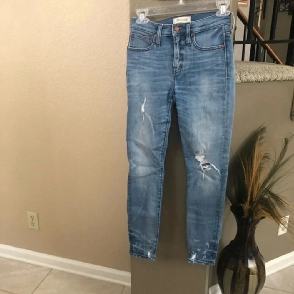 Madewell 9” High Rise Skinny Jeans Size 24